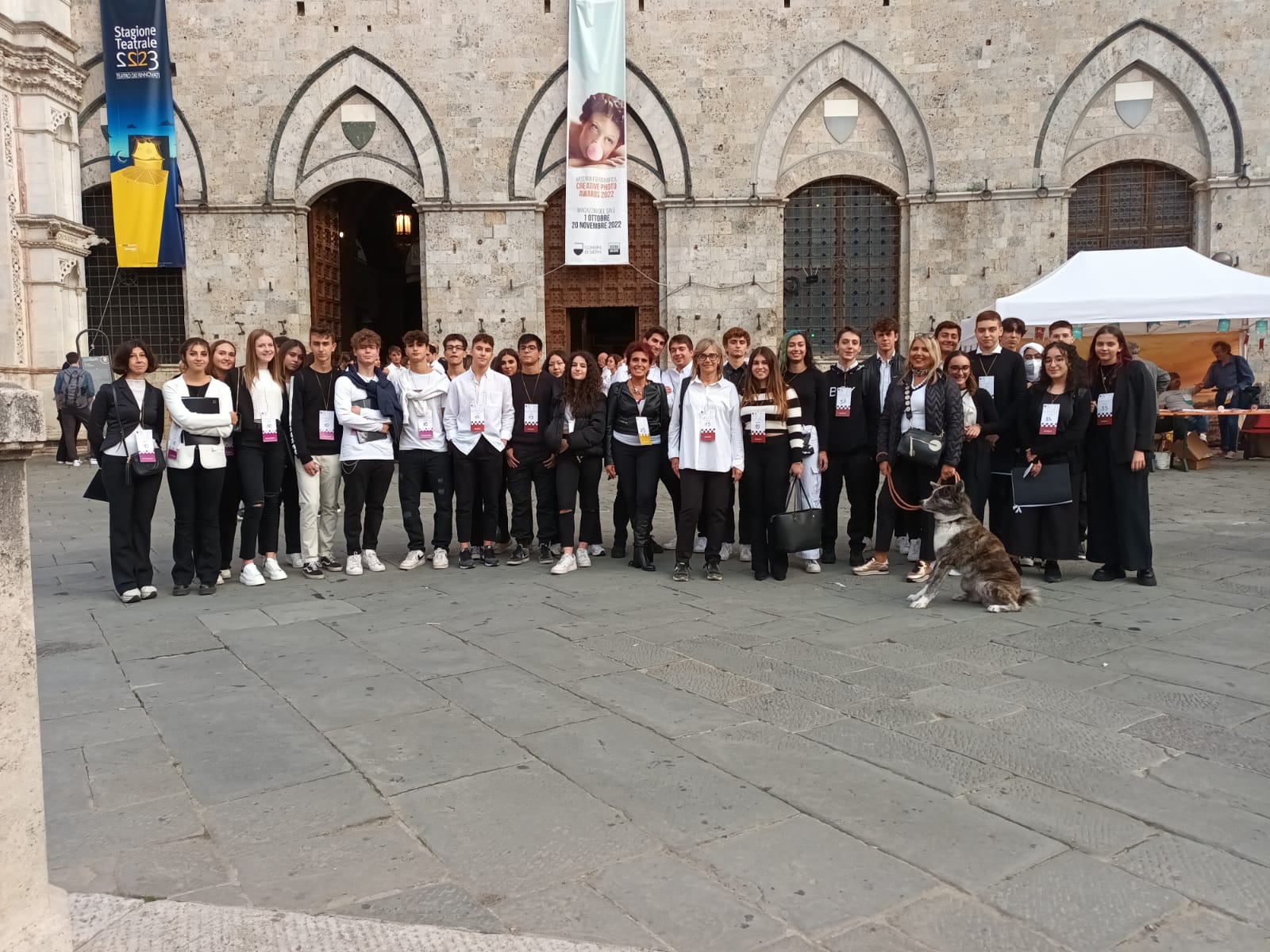 Il Sarrocchi alla maratona dantesca 100 Canti per Siena-foto 1.JPG