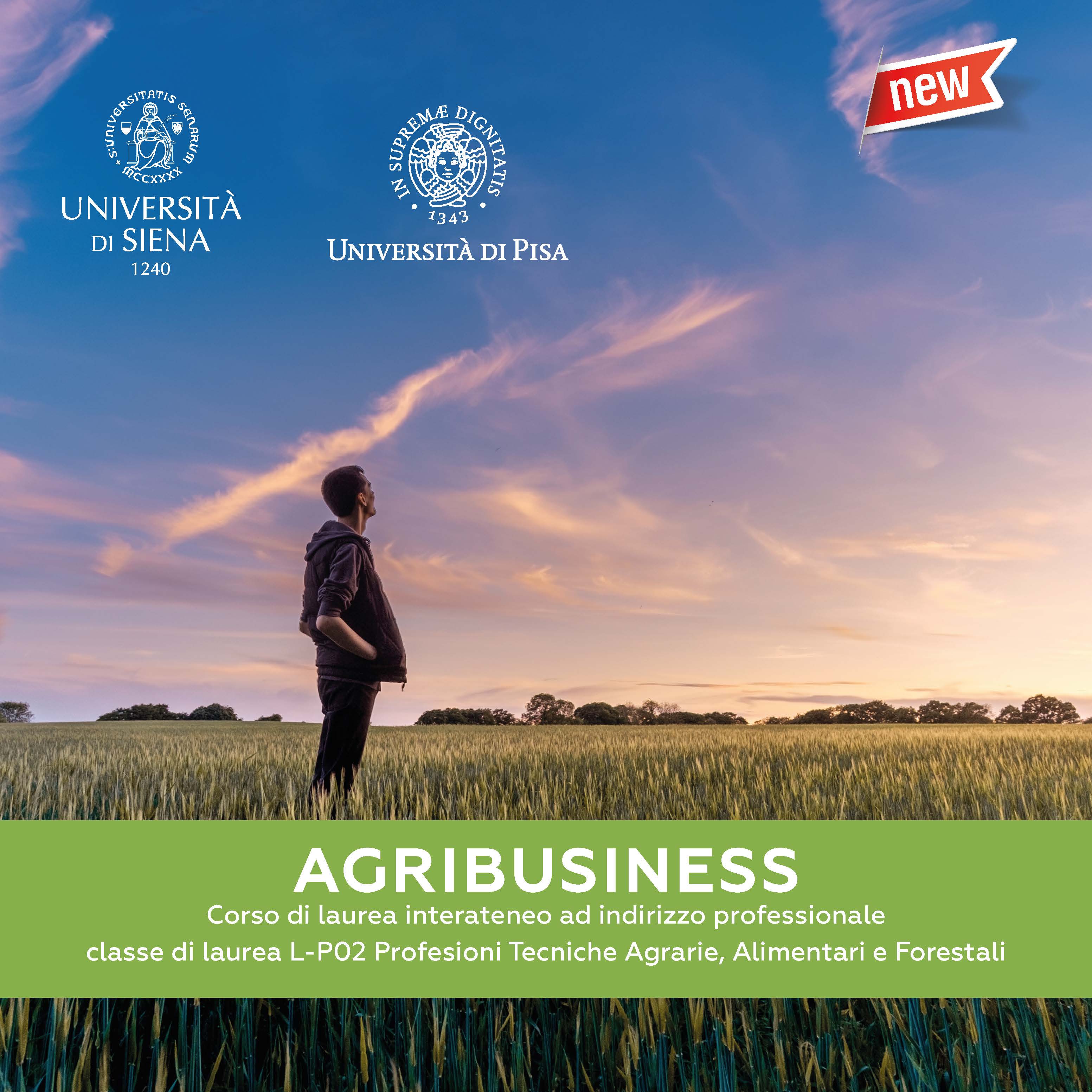 24 maggio, ore 16. Agribusiness Day 2022. Incontro informativo sul corso di laurea professionalizzante in Agribusiness - Università di Siena